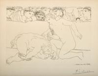 Pablo Picasso Le Minotaure Etching, Signed Edition - Sold for $9,100 on 02-08-2020 (Lot 264).jpg